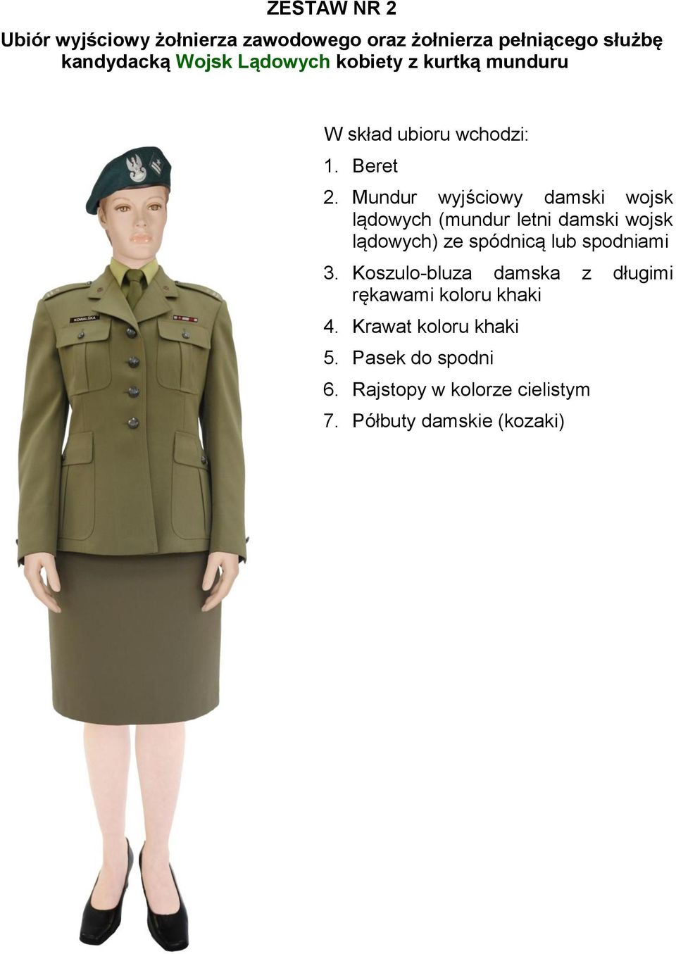 lub spodniami 3. Koszulo-bluza damska z długimi rękawami koloru khaki 4.