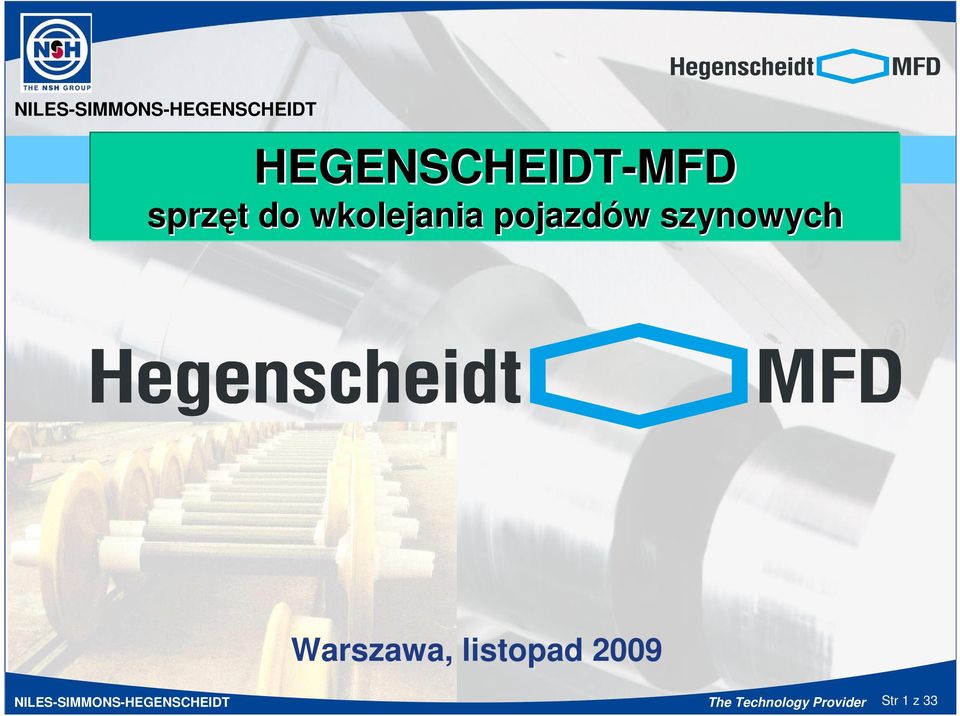 Warszawa, listopad 2009