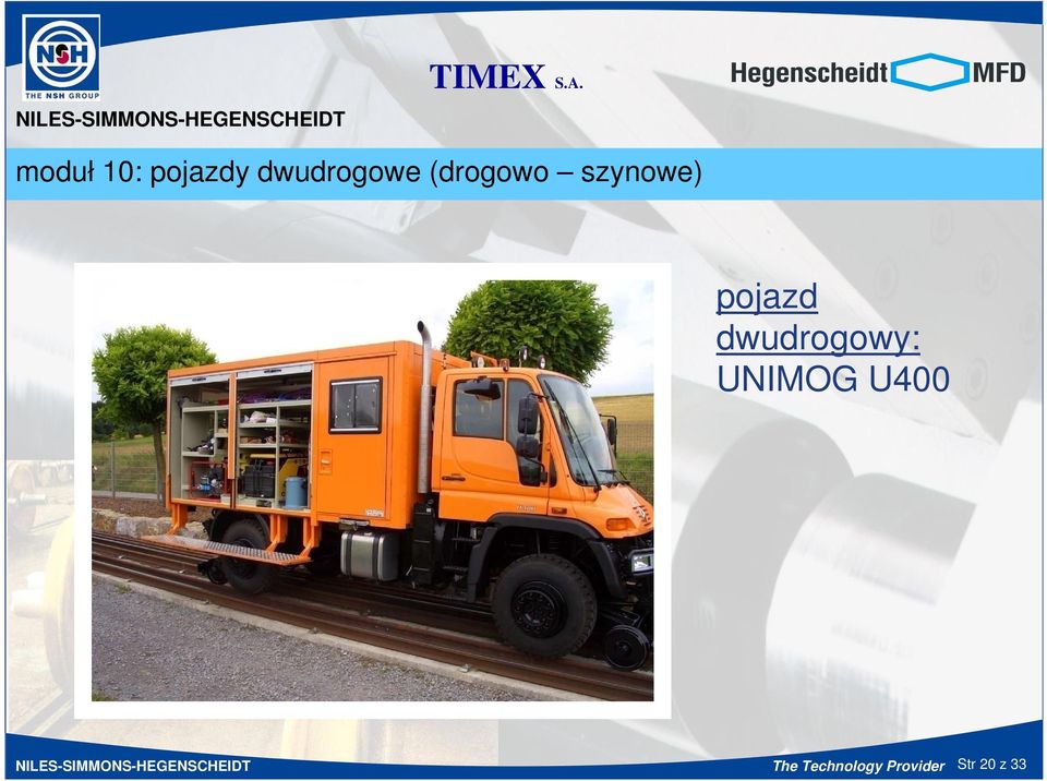dwudrogowy: UNIMOG U400