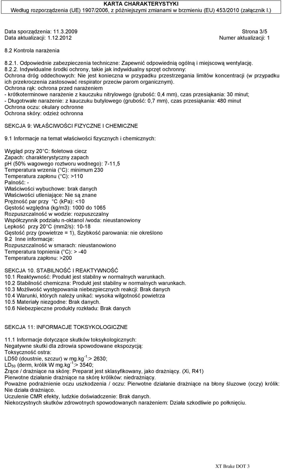 Kontrola narażenia 8.2.