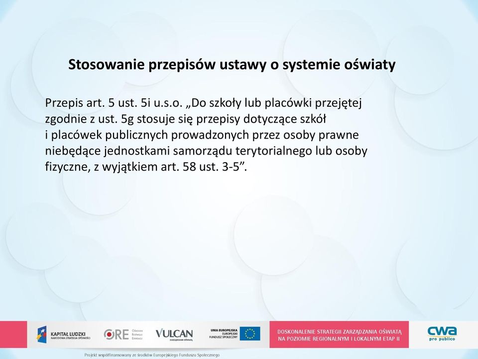 przez osoby prawne niebędące jednostkami samorządu terytorialnego lub osoby