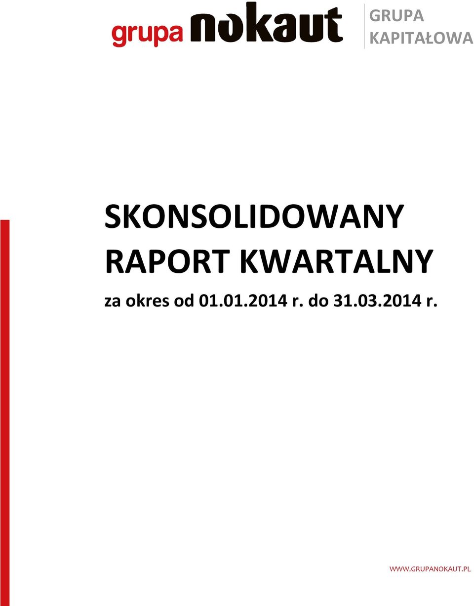KWARTALNY za okres od