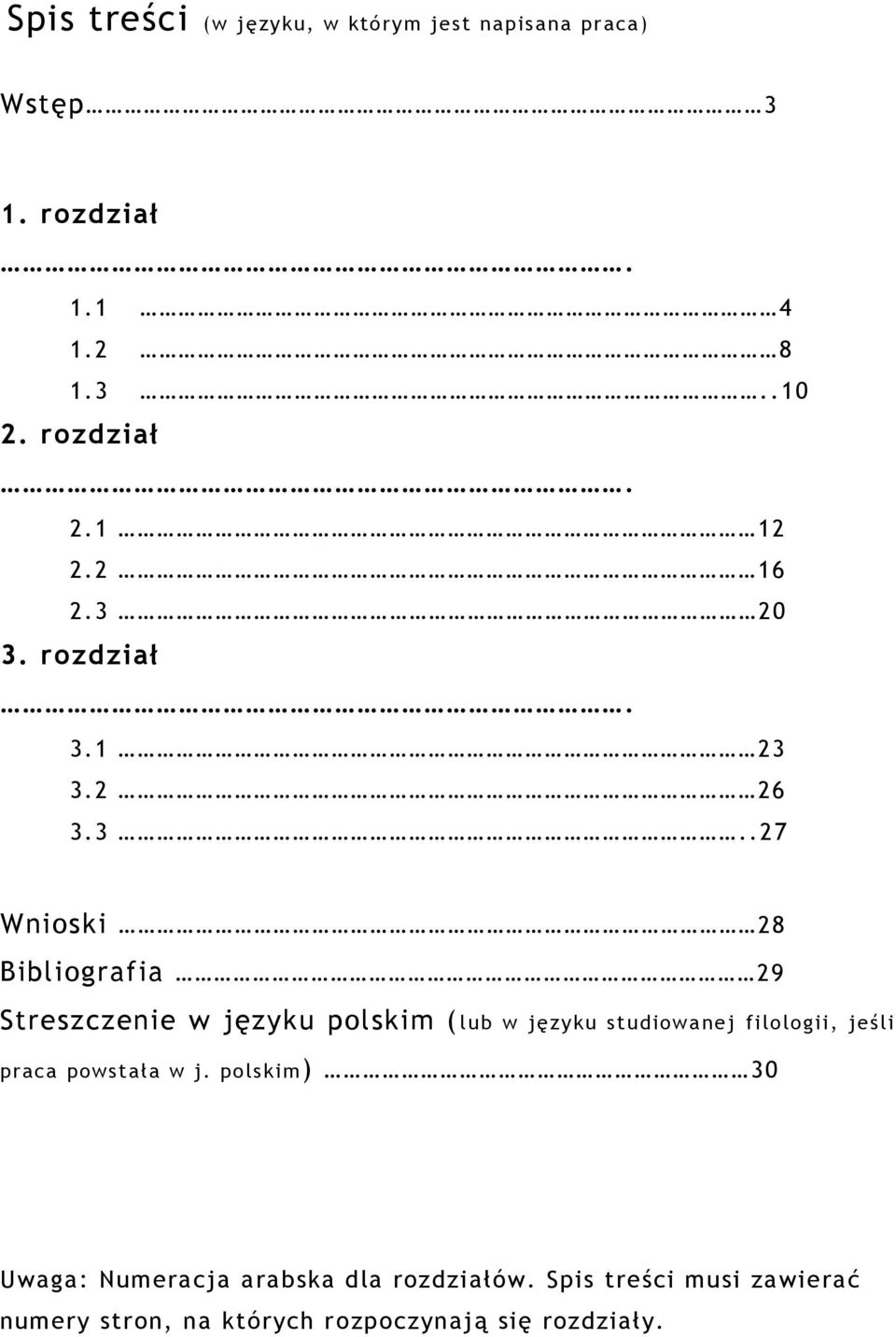 20 3. rzdział. 3.1 23 3.2 26 3.3..27 Wniski 28 Bibligrafia 29 Streszczenie w języku plskim (lub w