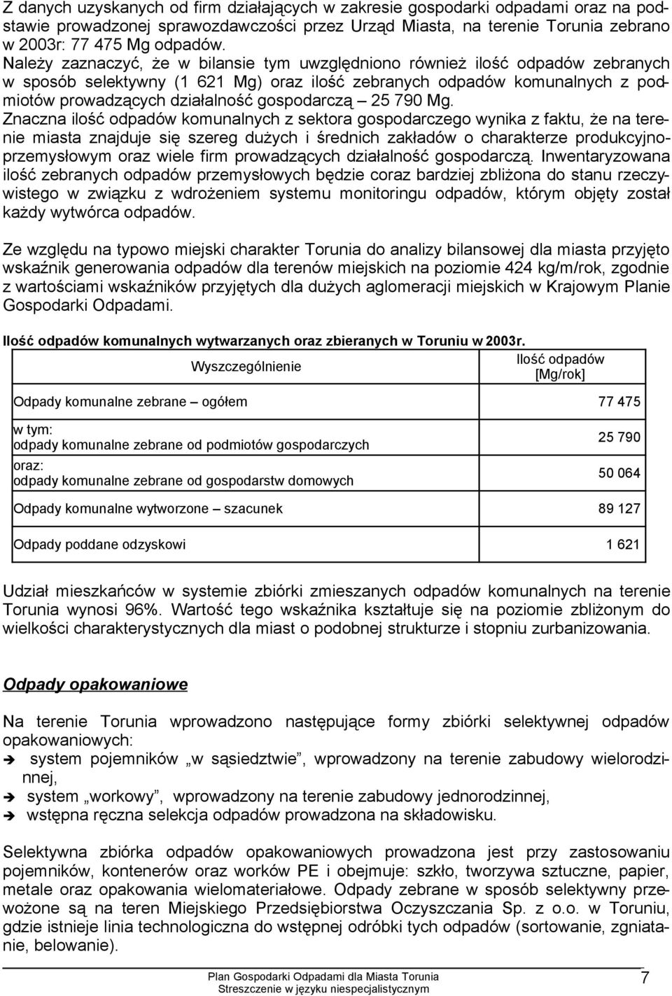 gospodarczą 25 790 Mg.