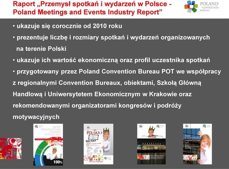 uczestnika spotkań przygotowany przez Poland Convention Bureau POT we współpracy z regionalnymi Convention Bureaux, obiektami,