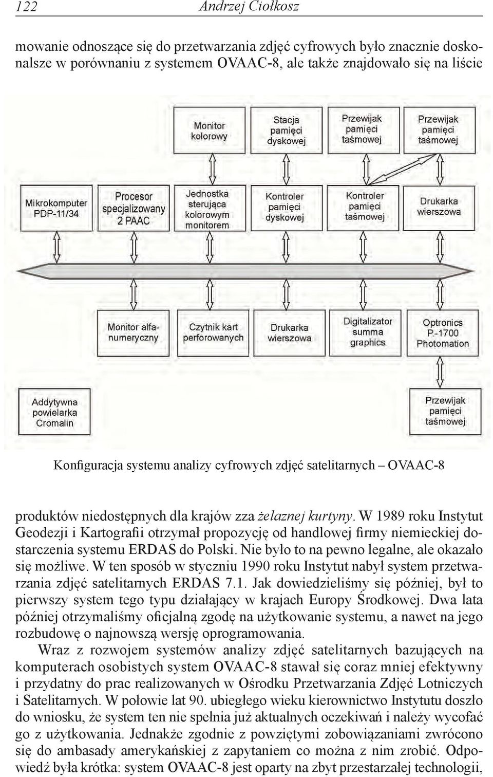 W 1989 roku Instytut Geodezji i Kartografii otrzymał propozycję od handlowej firmy niemieckiej dostarczenia systemu ERDAS do Polski. Nie było to na pewno legalne, ale okazało się możliwe.