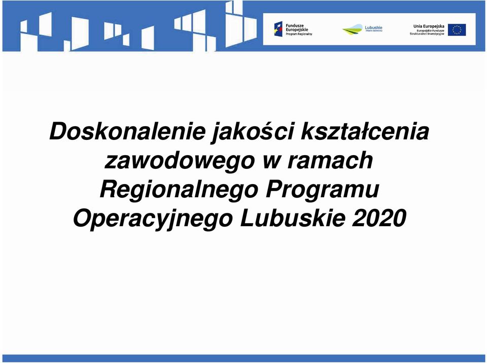 ramach Regionalnego