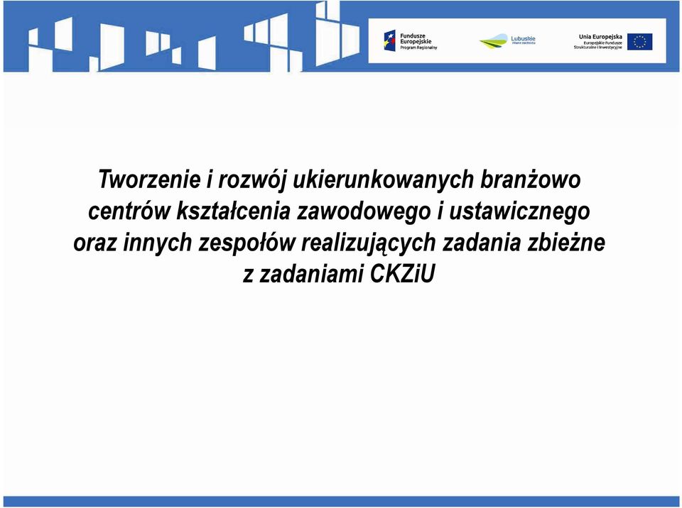 i ustawicznego oraz innych zespołów