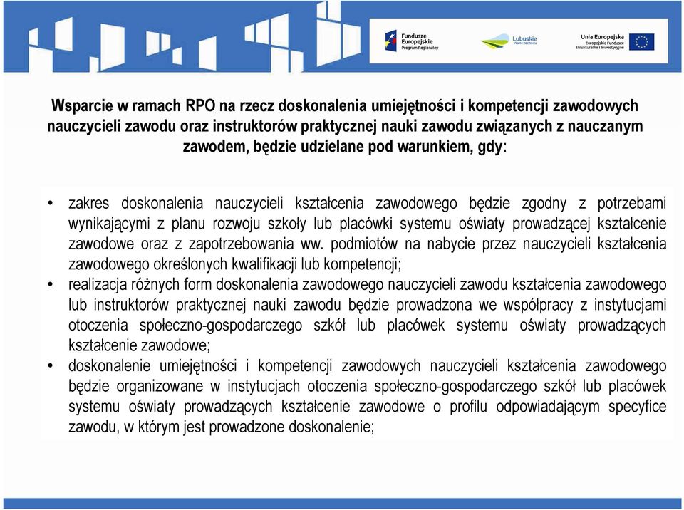 oraz z zapotrzebowania ww.