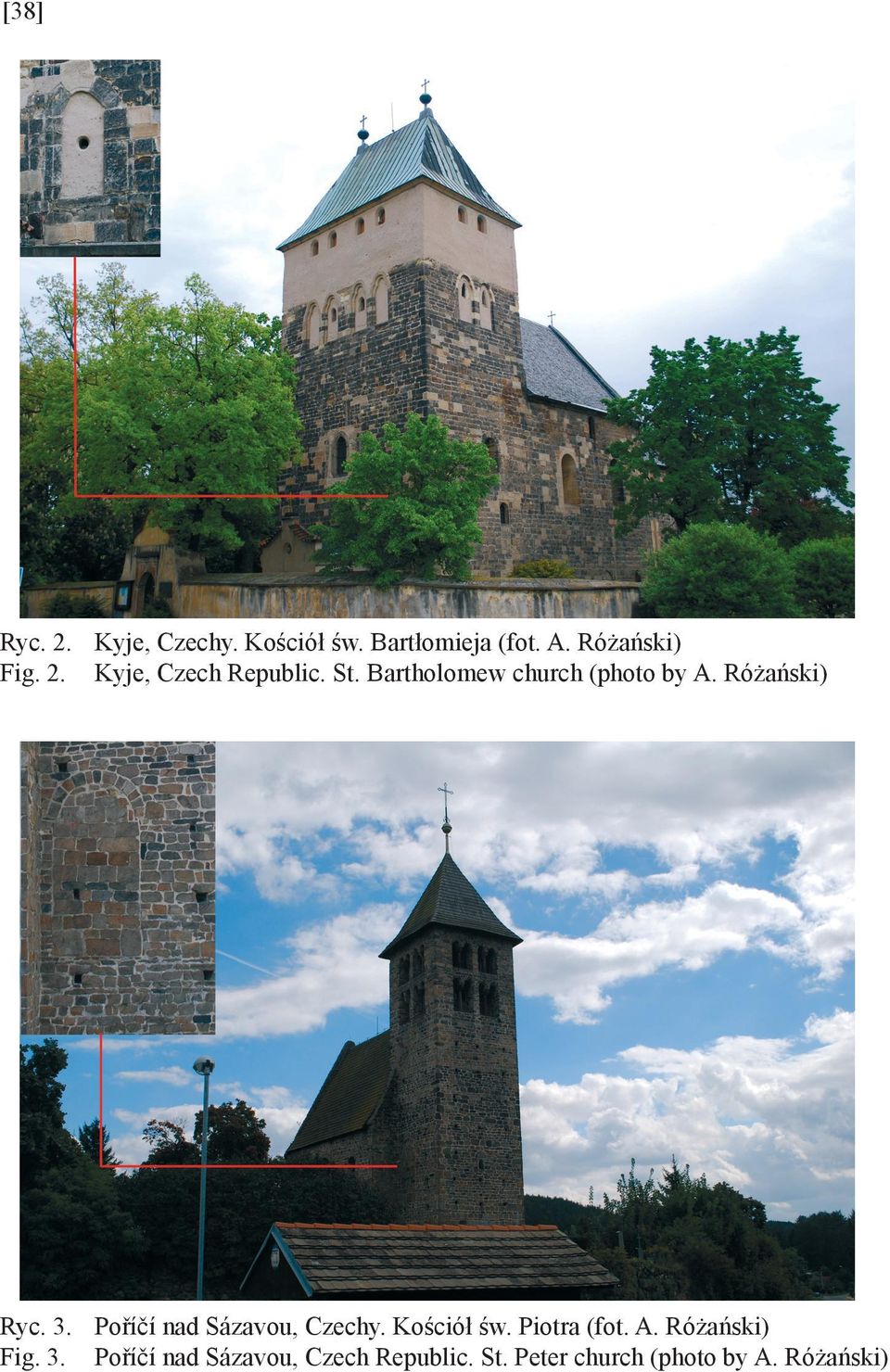 3. Poříčí nad Sázavou, Czechy. Kościół św. Piotra (fot. A. Różański) Fig. 3.