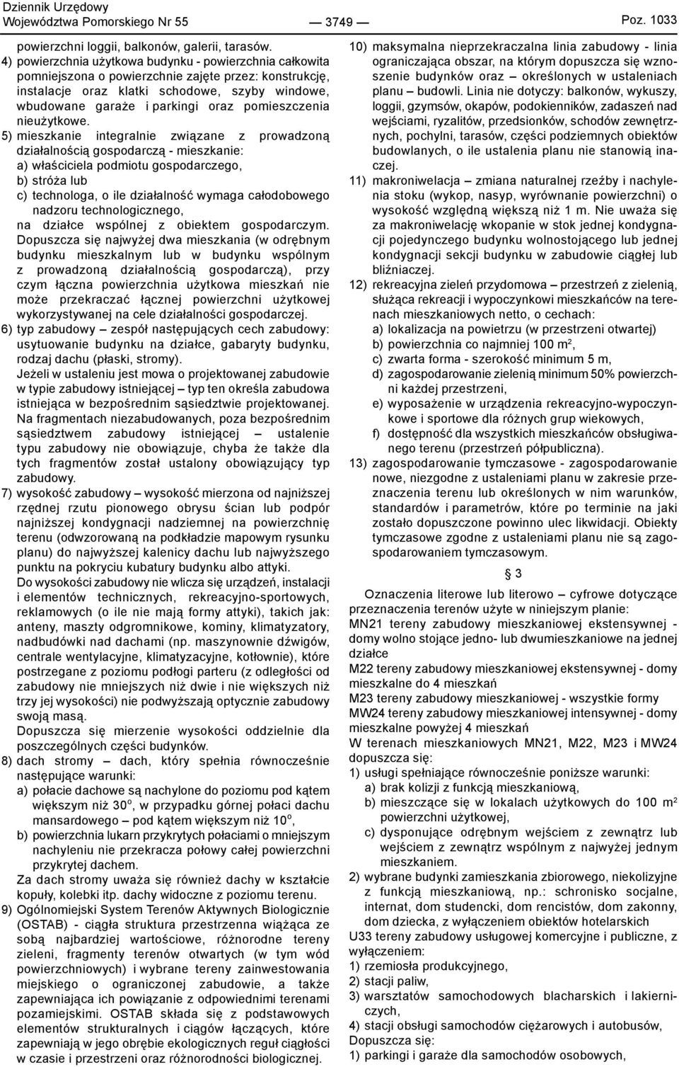 pomieszczenia nieu ytkowe.