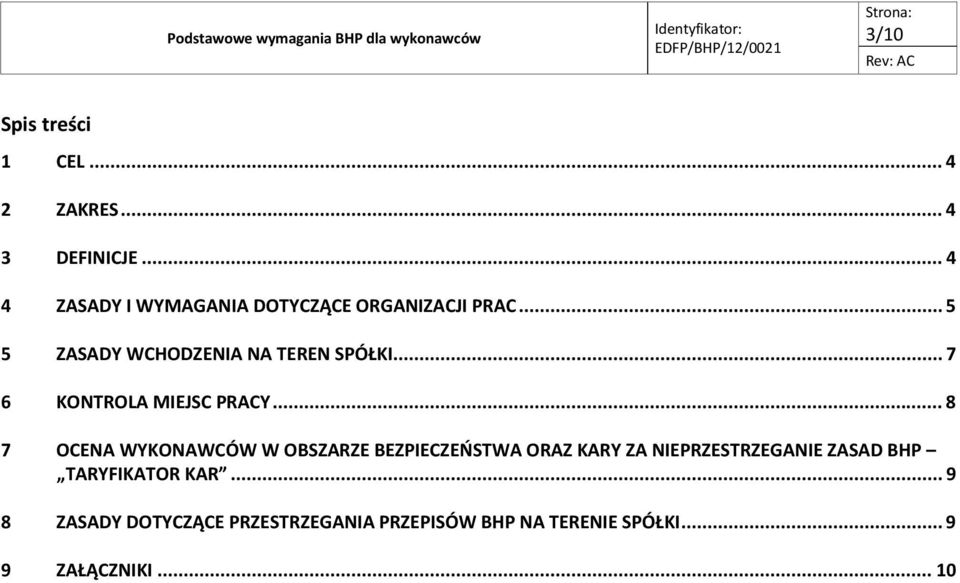 .. 7 6 KONTROLA MIEJSC PRACY.
