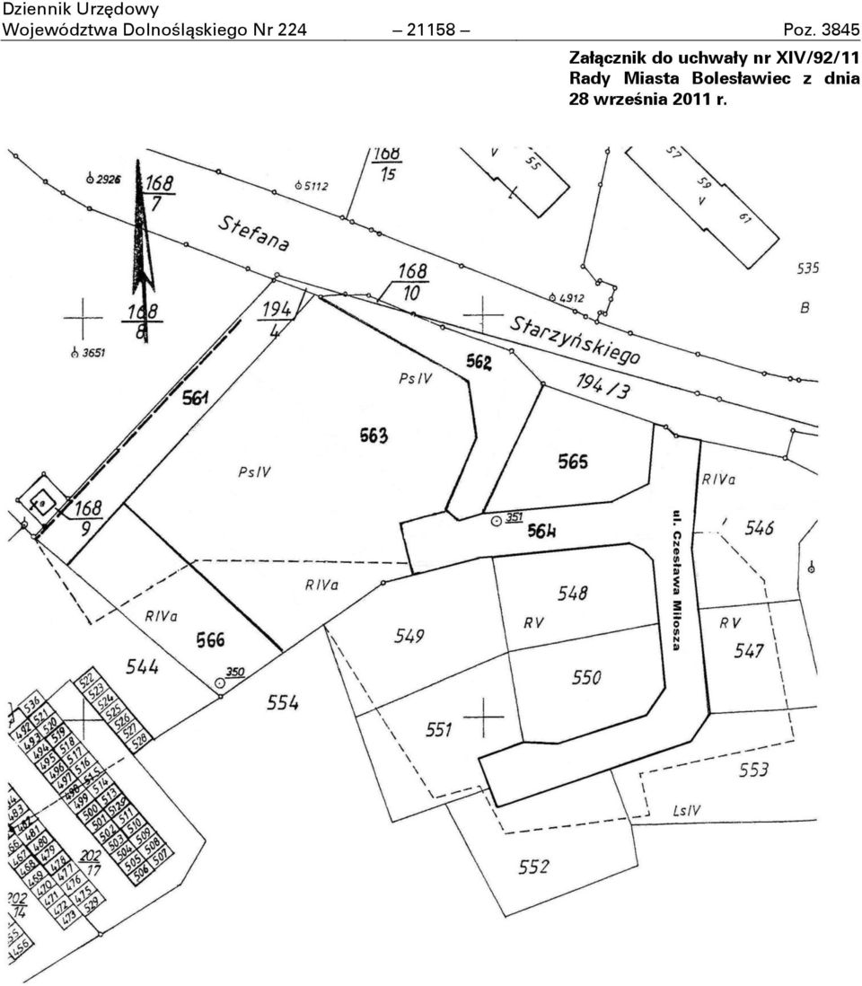 3845 Załącznik do uchwały nr XIV/92/11