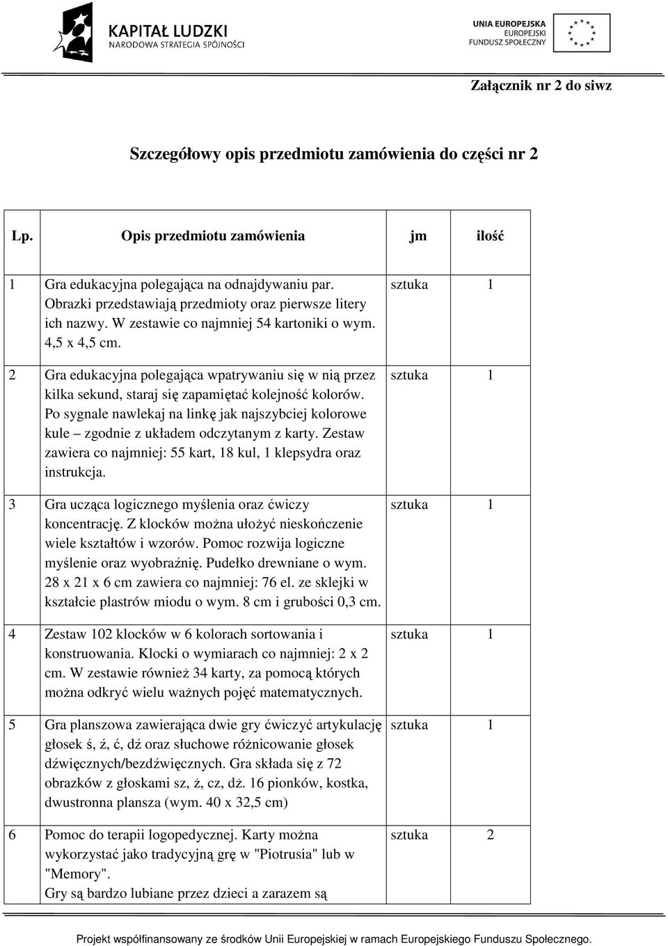 2 Gra edukacyjna polegająca wpatrywaniu się w nią przez kilka sekund, staraj się zapamiętać kolejność kolorów.