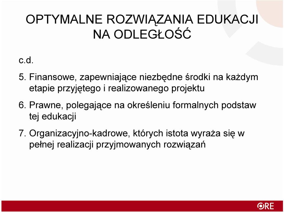 realizowanego projektu 6.