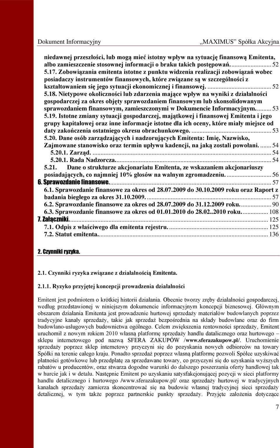 finansowej.... 52 5.18.