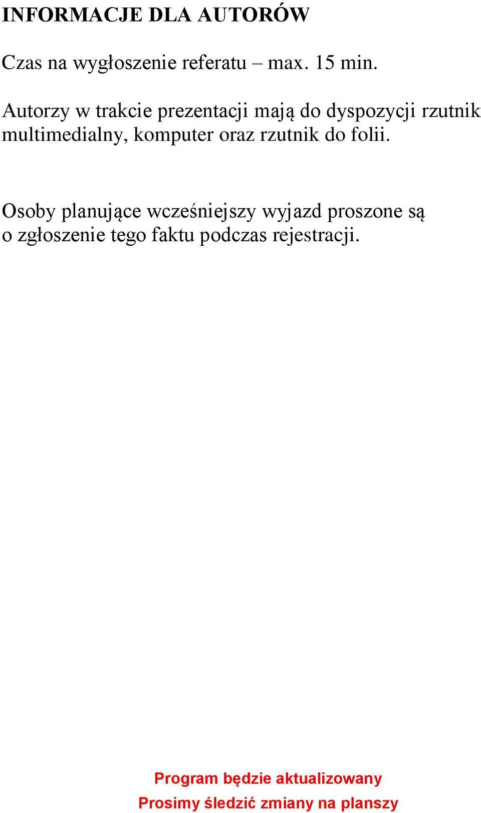 oraz rzutnik do folii.