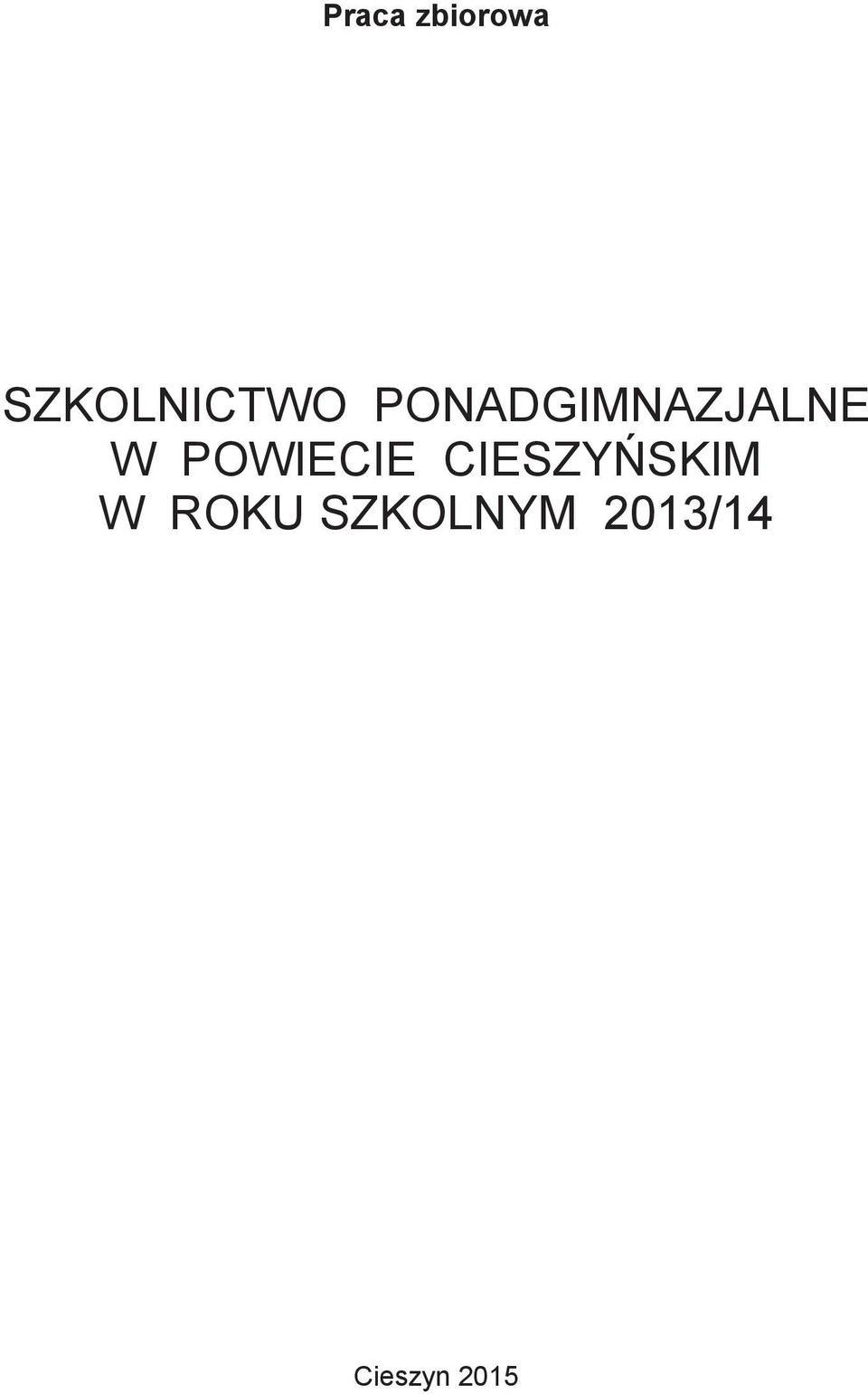 PONADGIMNAZJALNE W