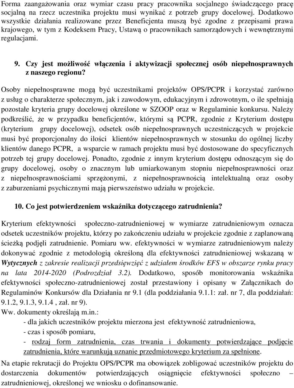 Czy jest możliwość włączenia i aktywizacji społecznej osób niepełnosprawnych z naszego regionu?