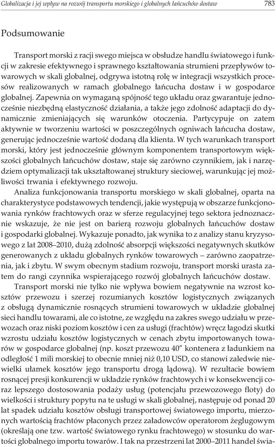 gospodarce globalnej.