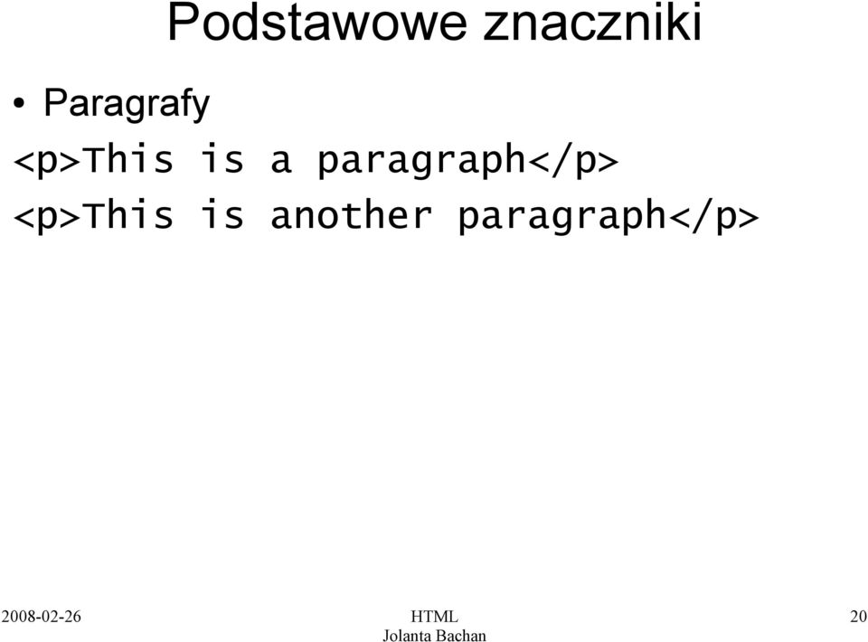 paragraph</p> <p>this