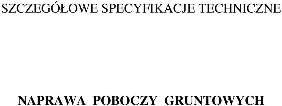 TECHNICZNE