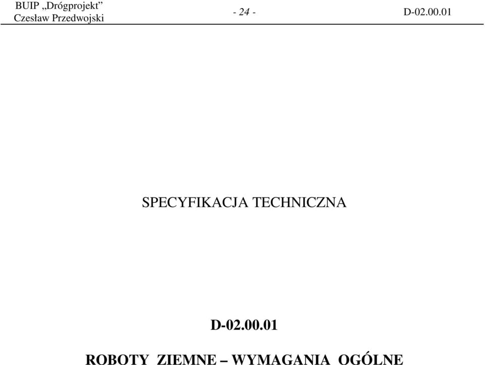 TECHNICZNA D-02.00.