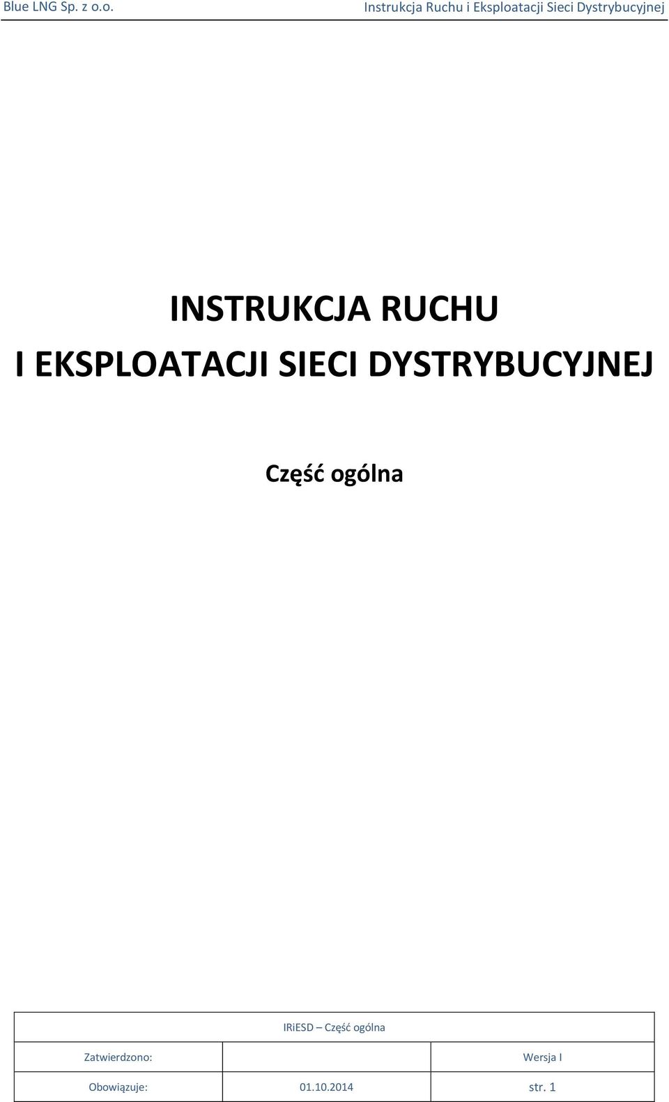 DYSTRYBUCYJNEJ Część