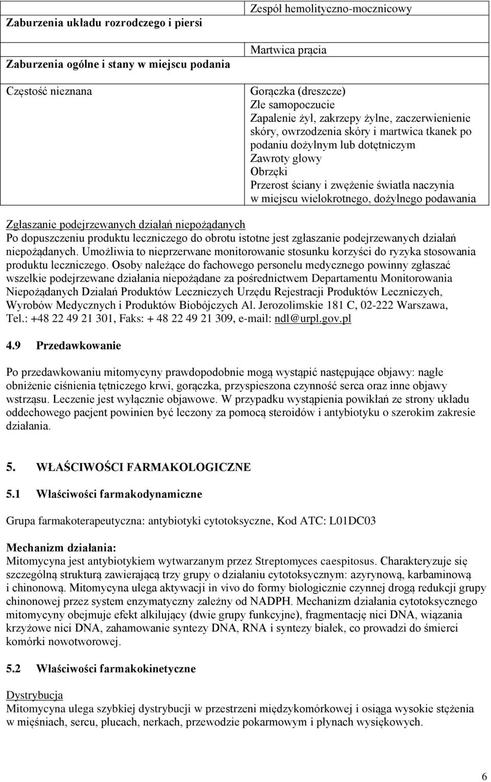 podawania Zgłaszanie podejrzewanych działań niepożądanych Po dopuszczeniu produktu leczniczego do obrotu istotne jest zgłaszanie podejrzewanych działań niepożądanych.