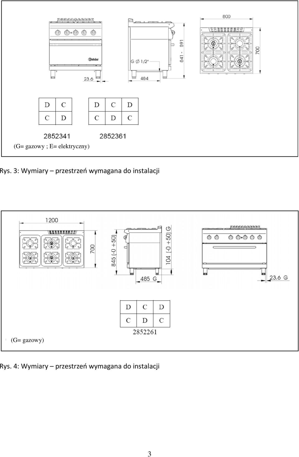 instalacji (G= gazowy) Rys.