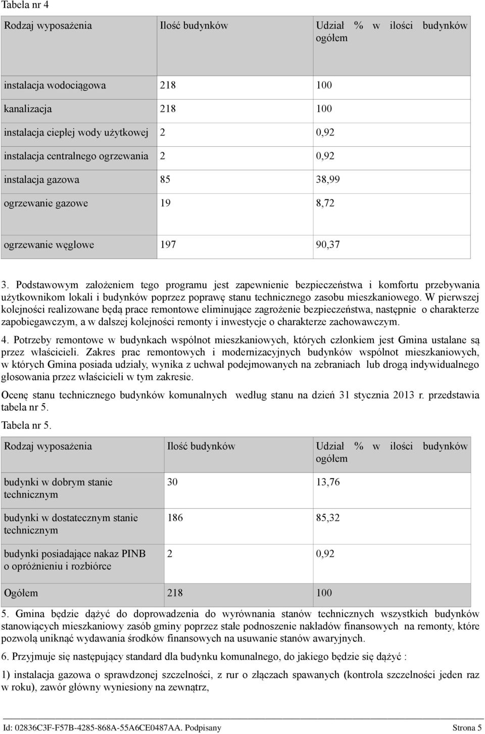 Podstawowym założeniem tego programu jest zapewnienie bezpieczeństwa i komfortu przebywania użytkownikom lokali i budynków poprzez poprawę stanu technicznego zasobu mieszkaniowego.