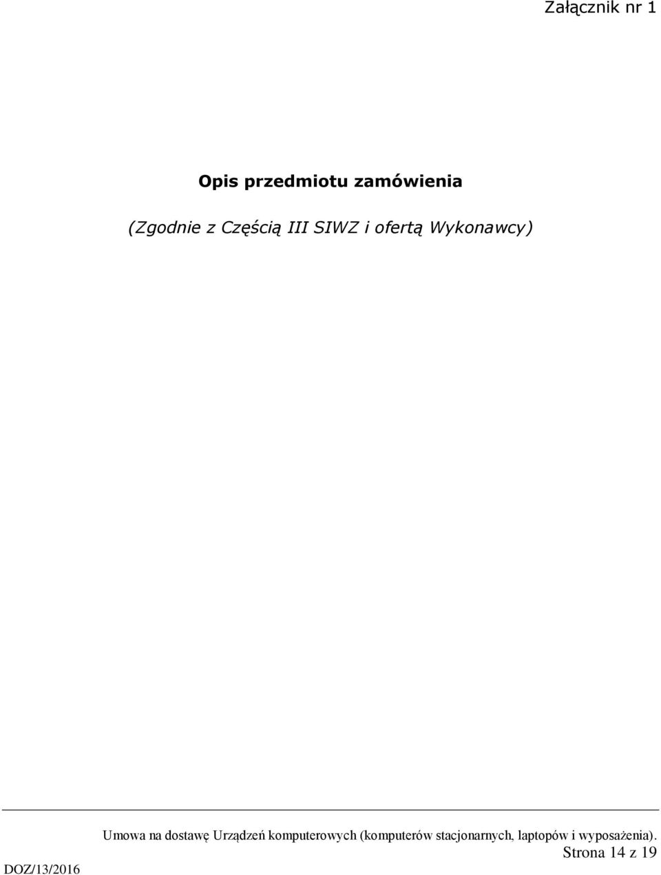 (Zgodnie z Częścią III