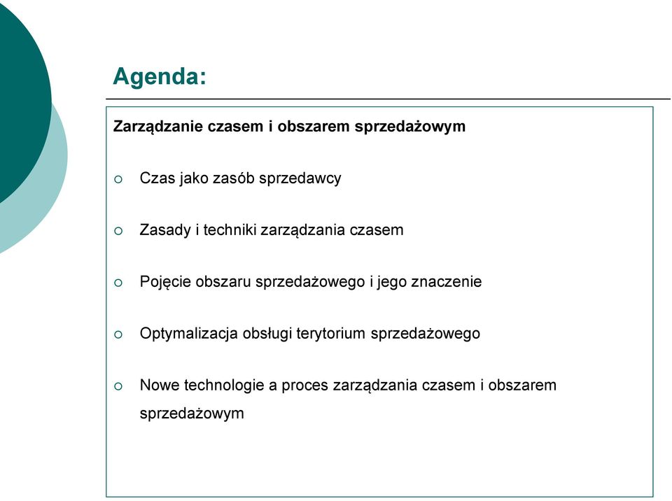 sprzedażowego i jego znaczenie Optymalizacja obsługi terytorium