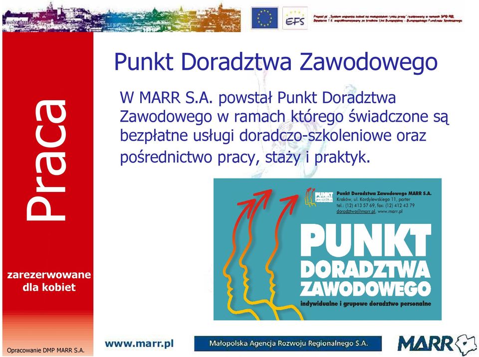 powstał Punkt Doradztwa Zawodowego w ramach