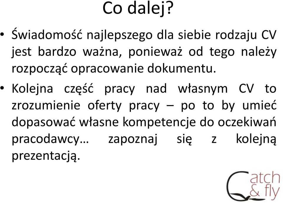 od tego należy rozpocząć opracowanie dokumentu.