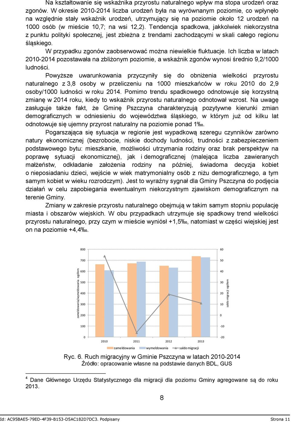 12,2). Tendencja spadkowa, jakkolwiek niekorzystna z punktu polityki społecznej, jest zbieżna z trendami zachodzącymi w skali całego regionu śląskiego.