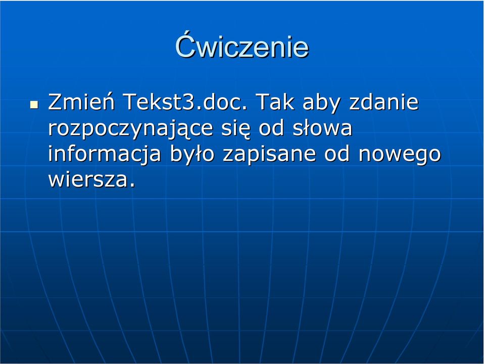 ce się od słowa s informacja