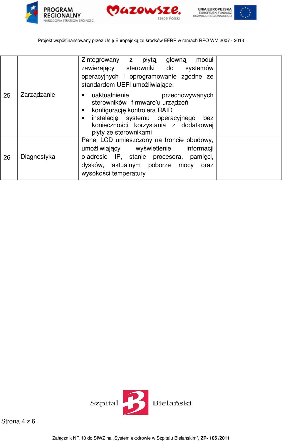 systemu operacyjnego bez konieczności korzystania z dodatkowej płyty ze sterownikami Panel LCD umieszczony na froncie obudowy,