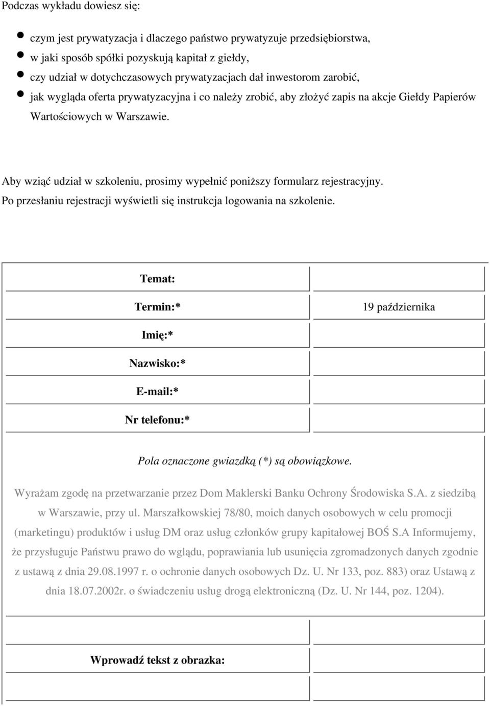 dotychczasowych prywatyzacjach dał inwestorom zarobić, jak wygląda oferta prywatyzacyjna