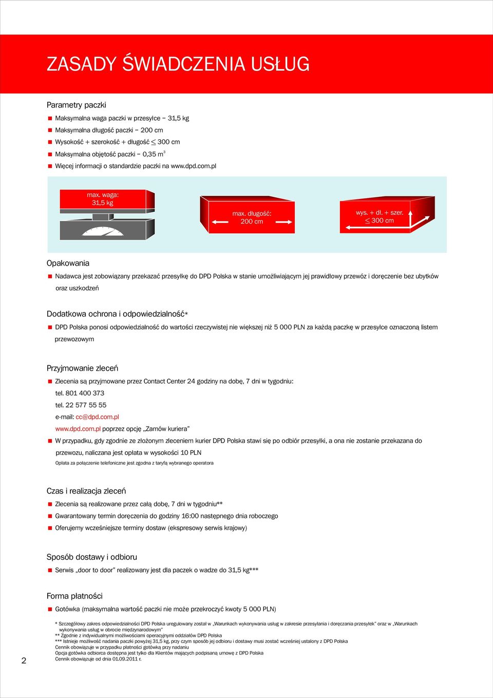 Usługi krajowe DPD Polska <cennik gotówkowy - PDF Darmowe pobieranie