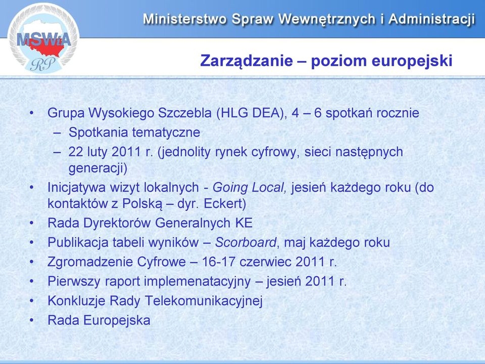kontaktów z Polską dyr.
