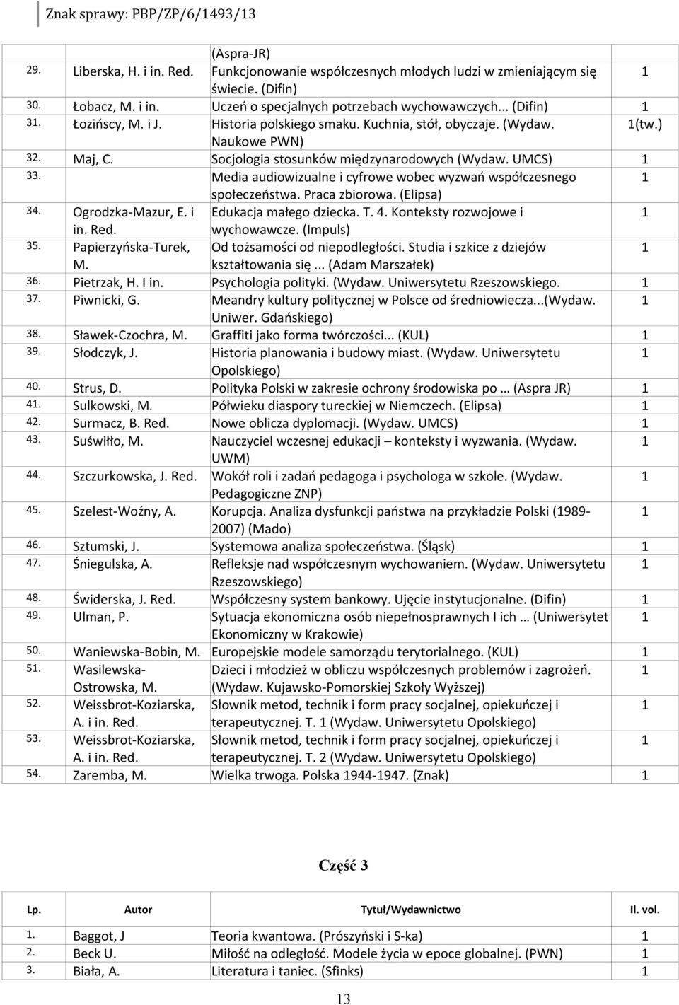 Media audiowizualne i cyfrowe wobec wyzwań współczesnego społeczeństwa. Praca zbiorowa. (Elipsa) 34. Ogrodzka-Mazur, E. i Edukacja małego dziecka. T. 4. Konteksty rozwojowe i in. Red. wychowawcze.