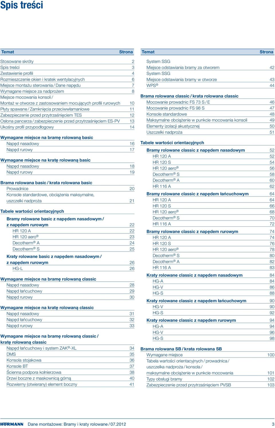 Osłona pancerza / zabezpieczenie przed przytrzaśnięciem ES-PV 13 Ukośny profil przypodłogowy 14 Wymagane miejsce na bramę rolowaną basic Napęd nasadowy 16 Napęd rurowy 17 Wymagane miejsce na kratę