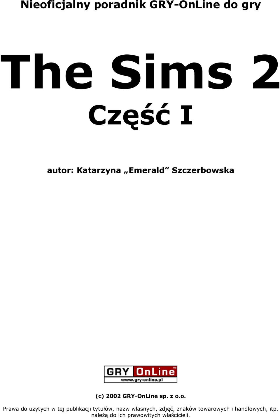 ska (c) 2002 GRY-OnLine sp. z o.