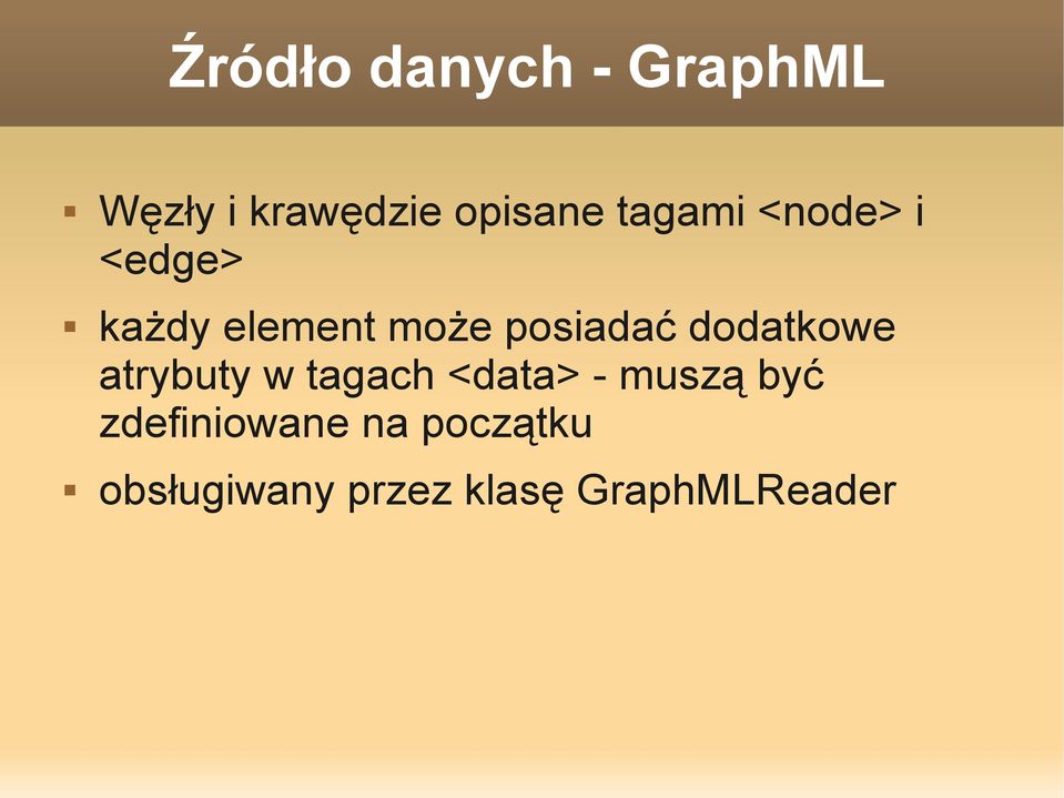 dodatkowe atrybuty w tagach <data> - muszą być