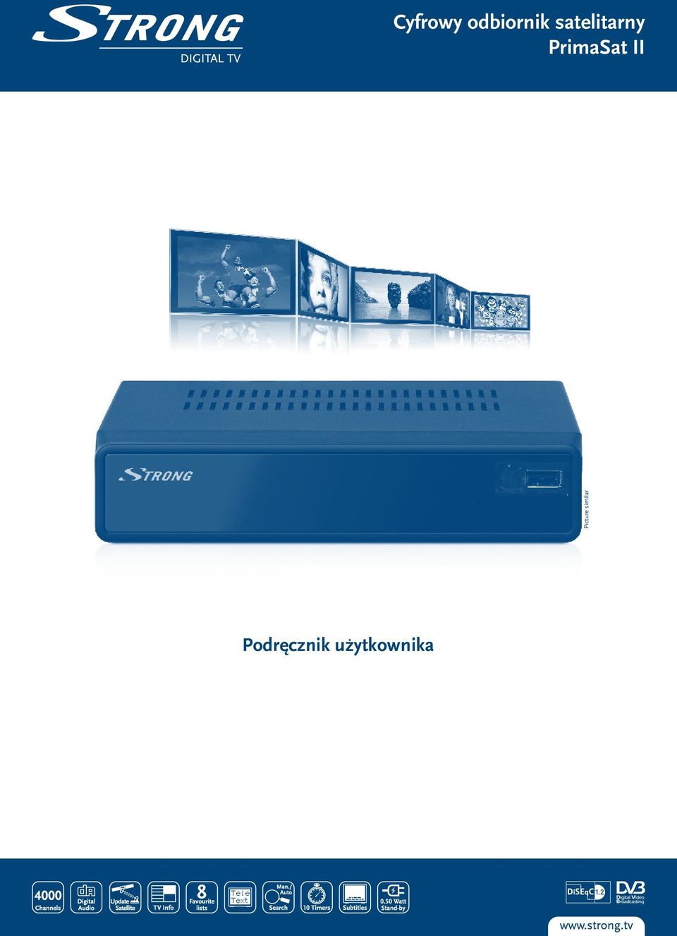 HD prijímač SRT PrimaSat 8105