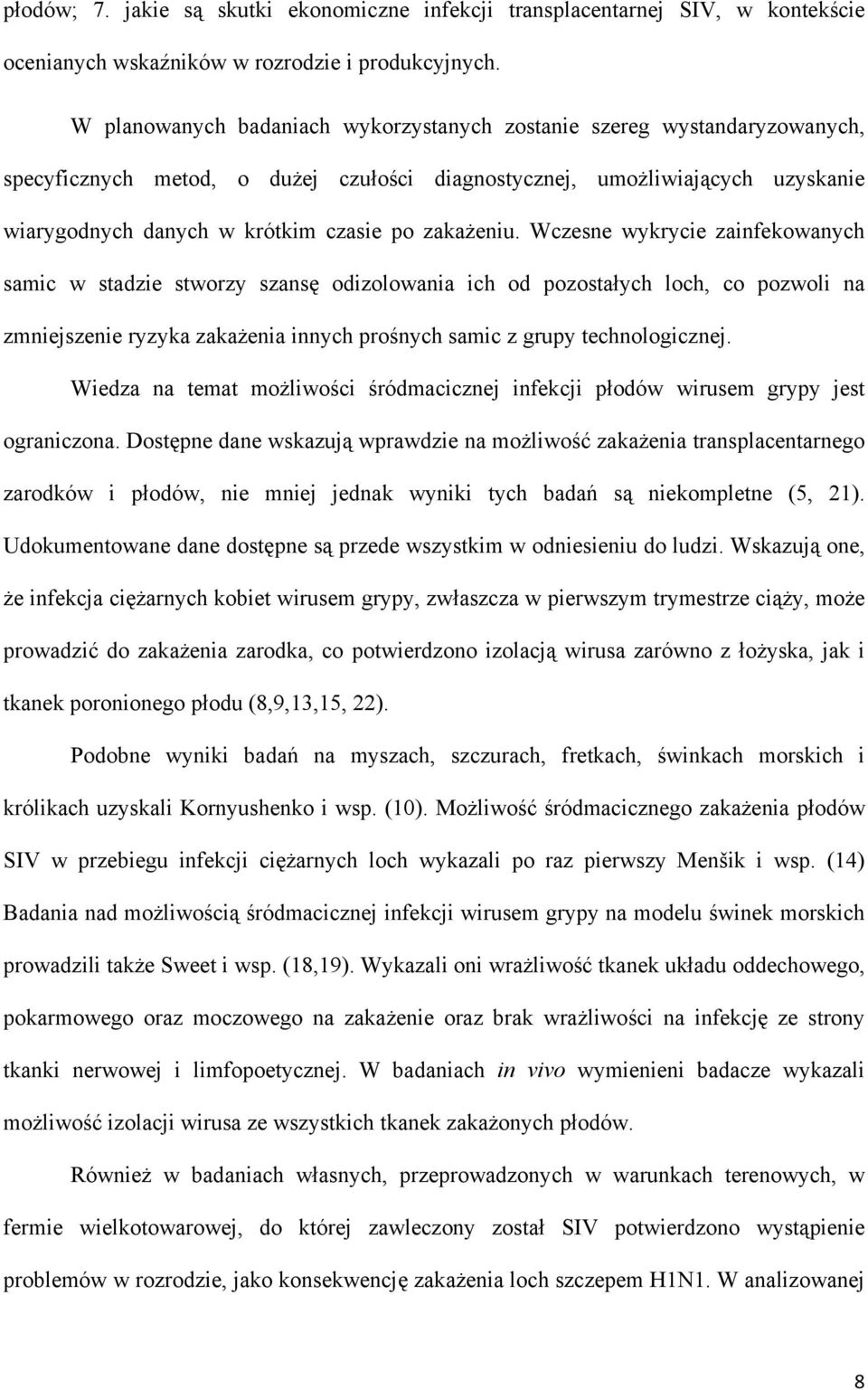 zakażeniu.