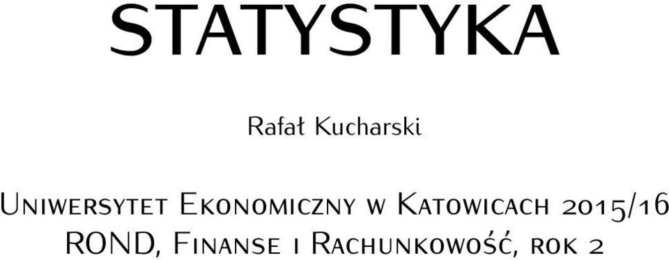 Katowicach 2015/16 ROND,