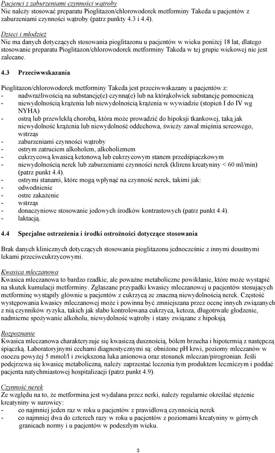 nie jest zalecane. 4.
