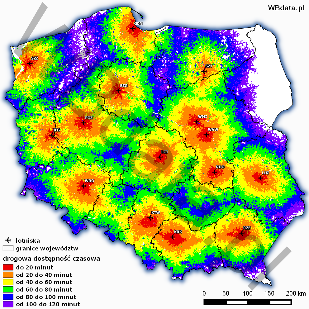 ródo: http://wbdata.pl/dostepnosc-drogowa-.